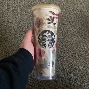 Large Starbucks Tumbler no straw